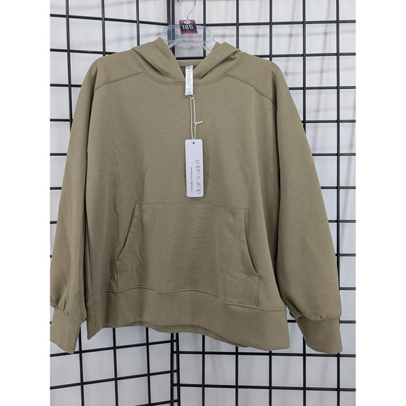 Dear Scarlett Tops - Dear Scarlett Hoodie with Pockets Sage Extra Large NWT